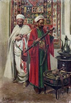 unknow artist Arab or Arabic people and life. Orientalism oil paintings  423 oil painting picture